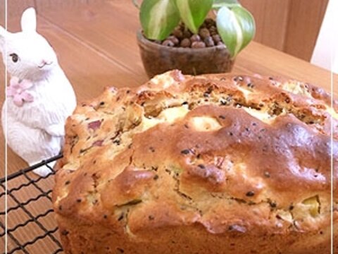 ホットケーキミックスでさつまいもとかぼちゃのケーキ